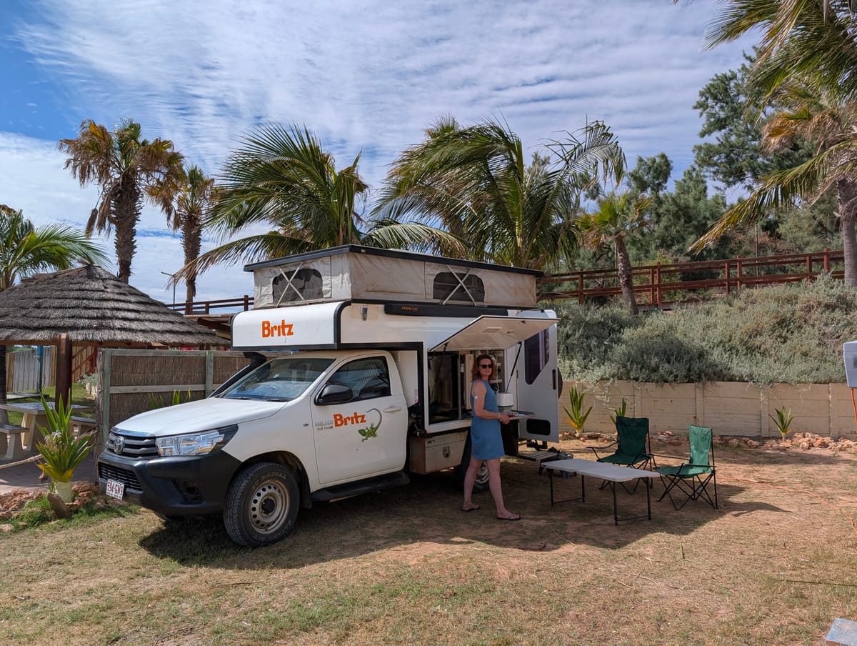 Dag 16: Carnarvon - Coral Bay