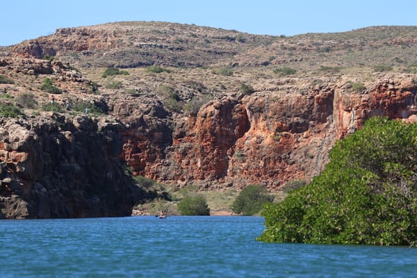 Dag 21: Exmouth - Cape Range National Park - Yardie Creek